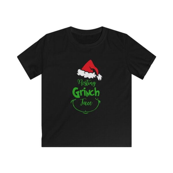 Resting Grinch Face Kids T-Shirt