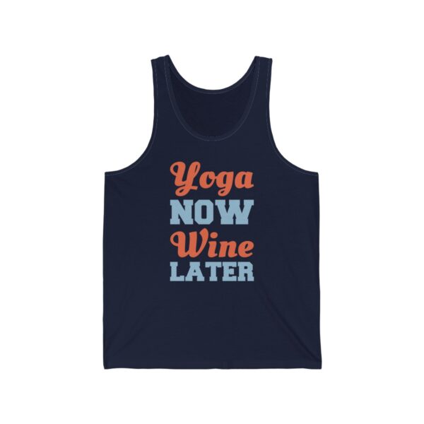 Yoga Now Wine Later Tank Top